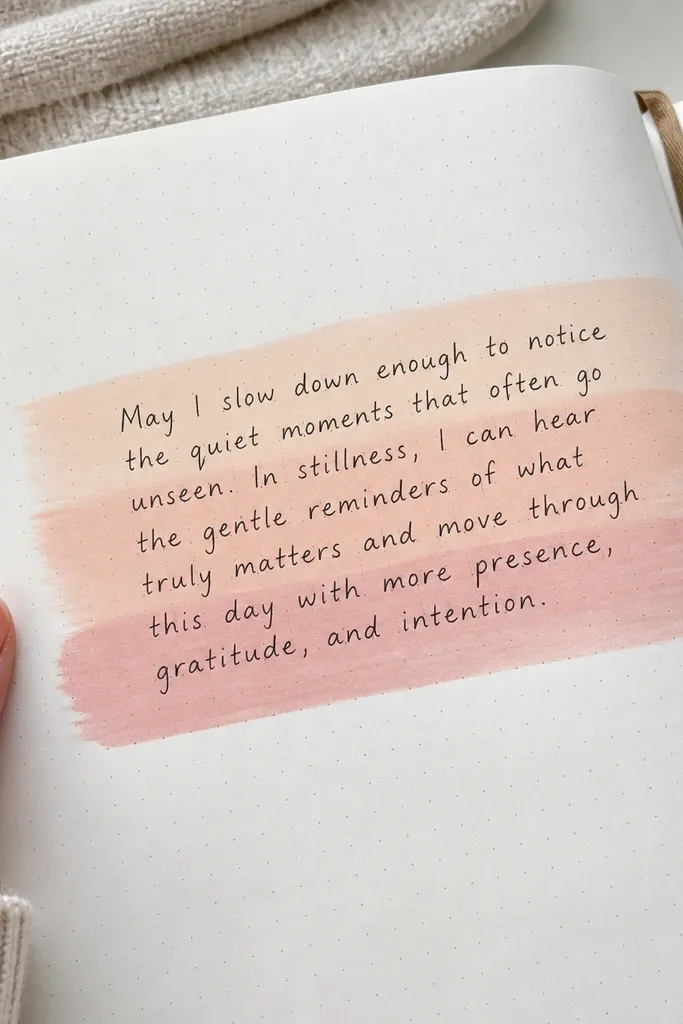 Soft gradient highlight bands behind a paragraph of text