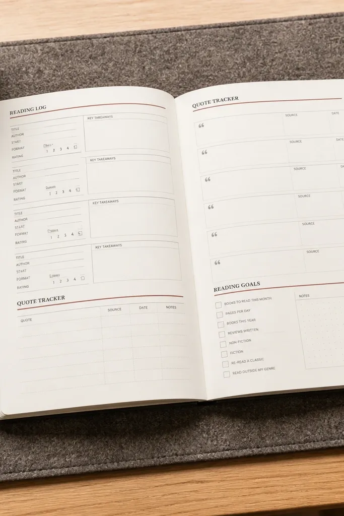 20 Book Journal Ideas That Are Creative