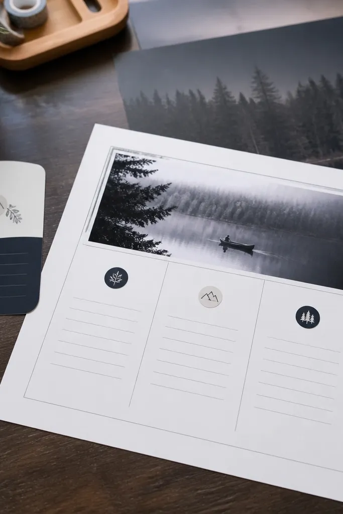Modern Digital Scrapbook Ideas