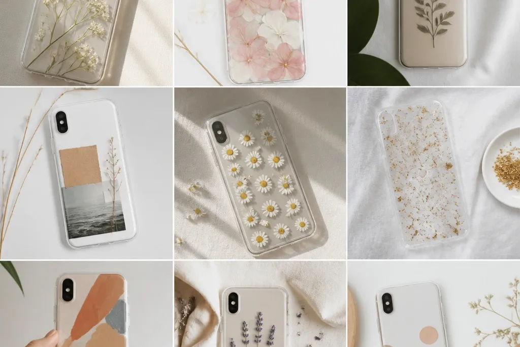 Minimalist modern diy phone case ideas