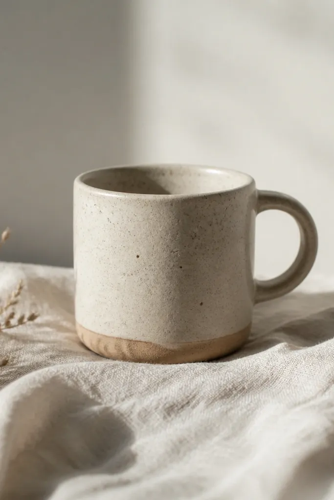 Modern minimalist handmade coffee mug ideas