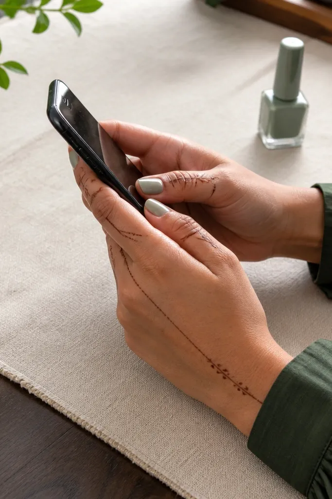 20 Modern Simple Mehndi Designs in a Minimal Style