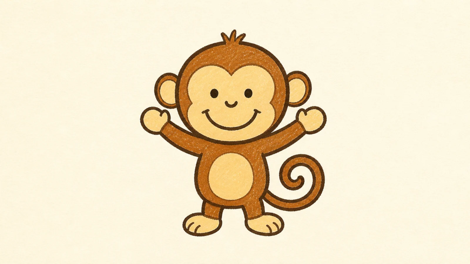 20 Easy Monkey Drawings for Kids to Try