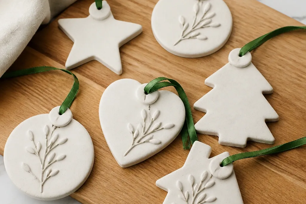 No Drill Removable Salt Dough Ornaments