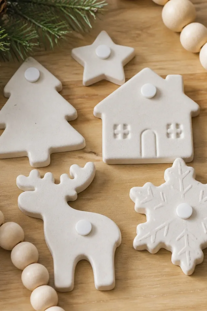 No Drill Removable Salt Dough Ornaments