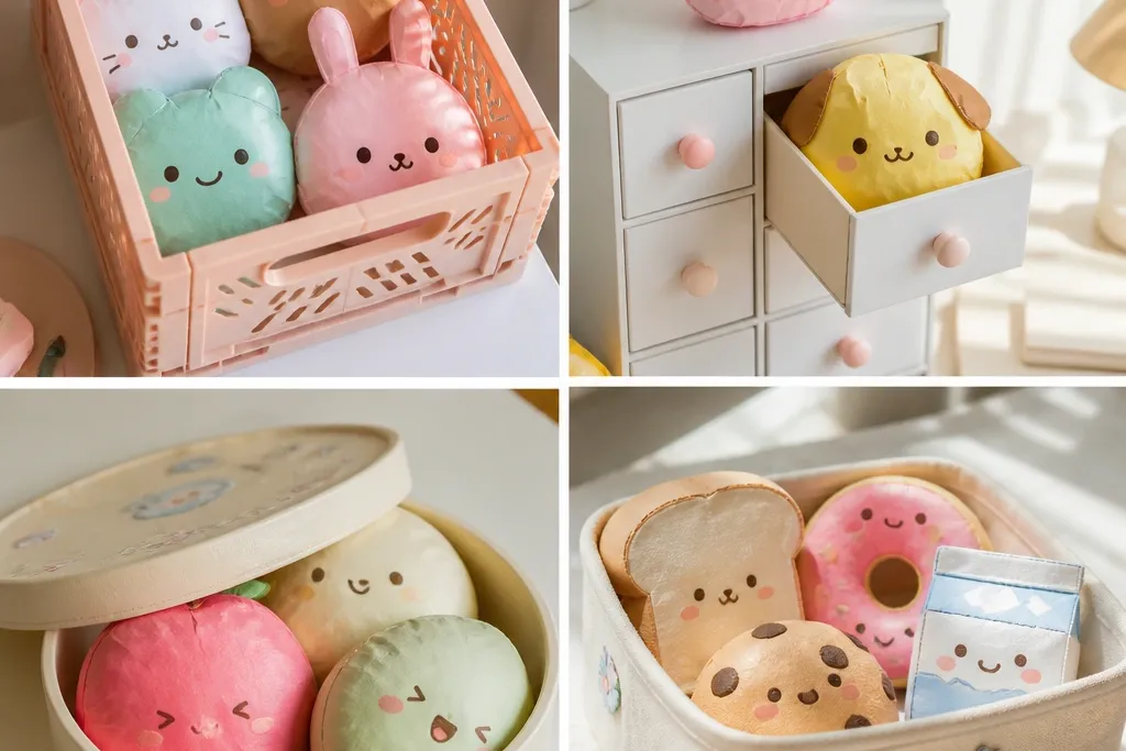 Paper Squishy Ideas With Storage