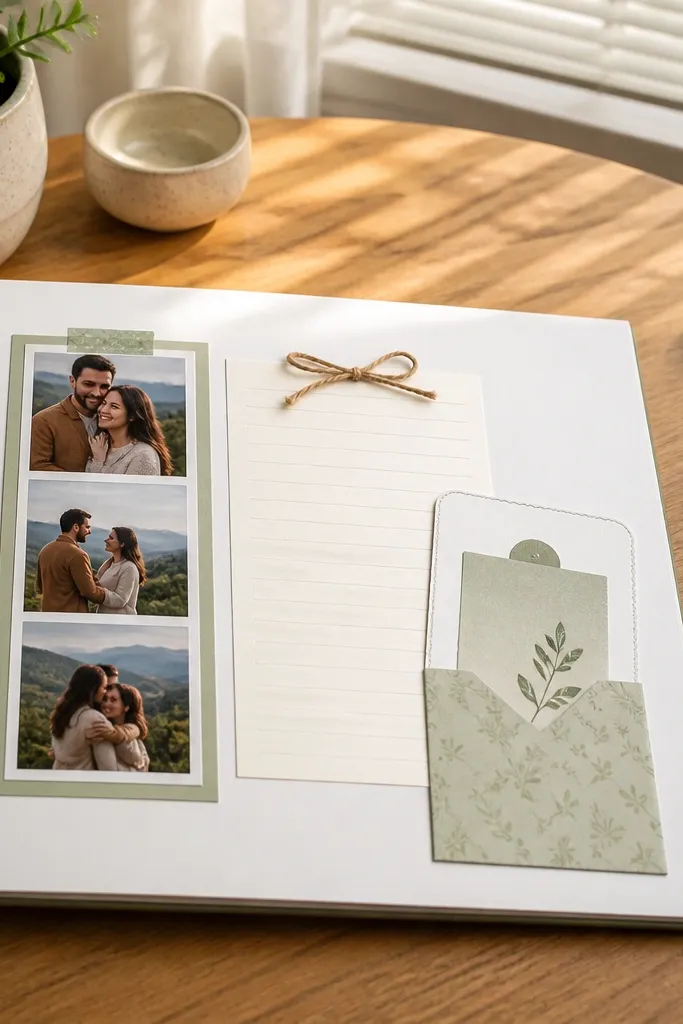 Quick and Easy Couples Scrapbook Ideas