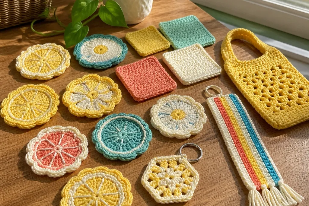 Quick Crochet Project Ideas With Clear Steps