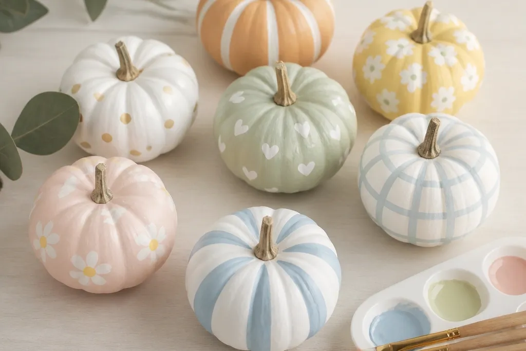 Quick Easy Mini Pumpkin Painting Ideas