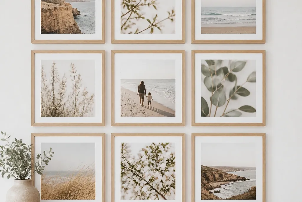Quick and easy photo frame collage ideas