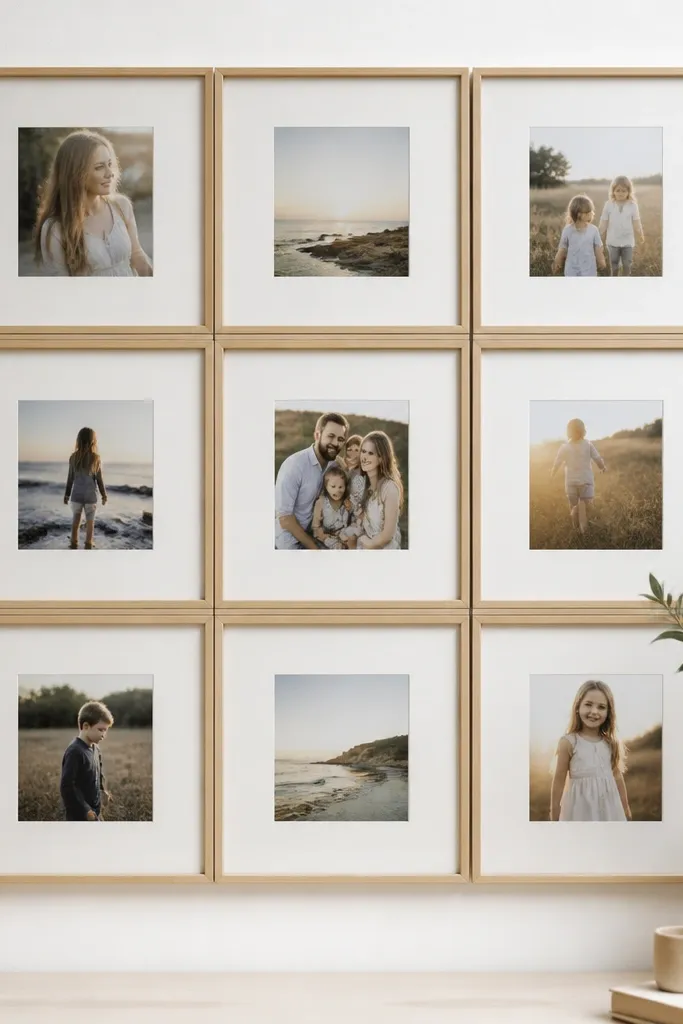 Quick and easy photo frame collage ideas