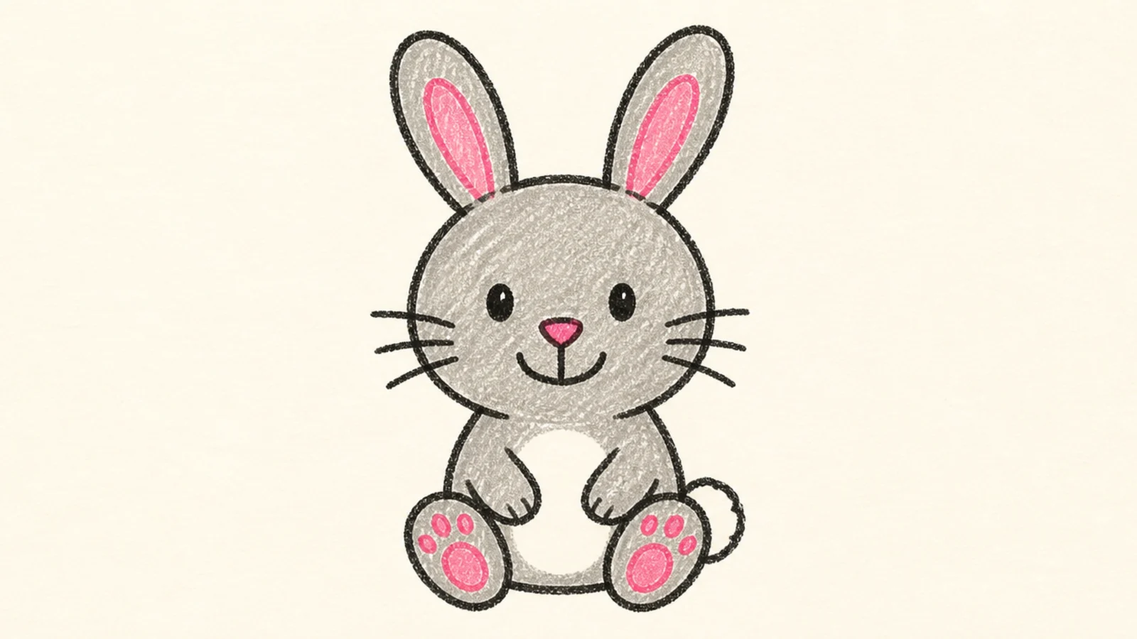 20 Easy Rabbit Drawings for Kids to Try