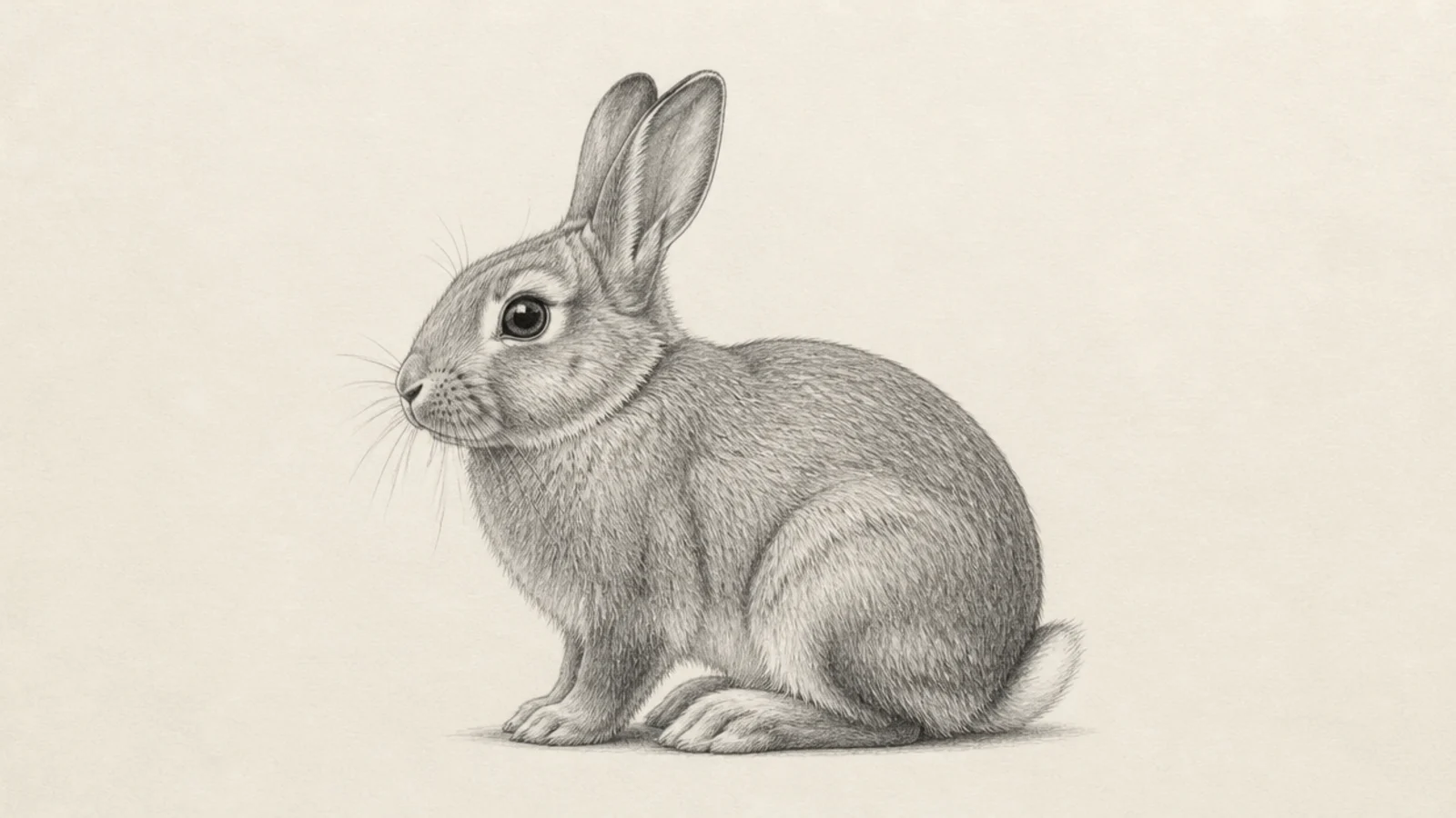 6 Easy Steps to Draw a Realistic Rabbit