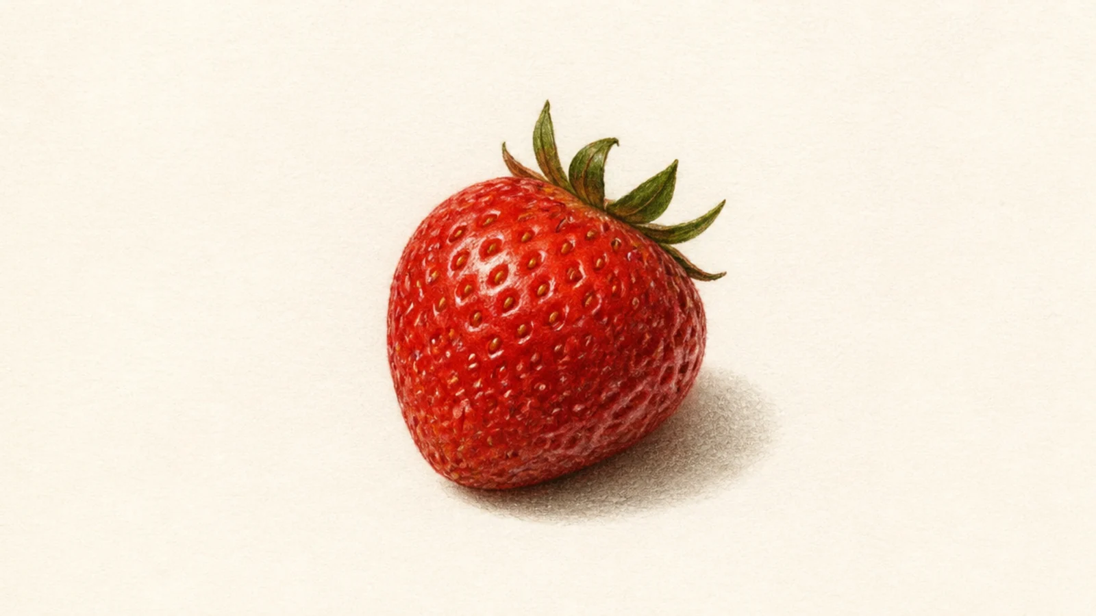 5 Easy Steps to Draw a Realistic Strawberry