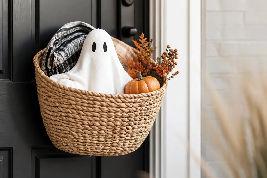 Removable no drill boo basket ideas