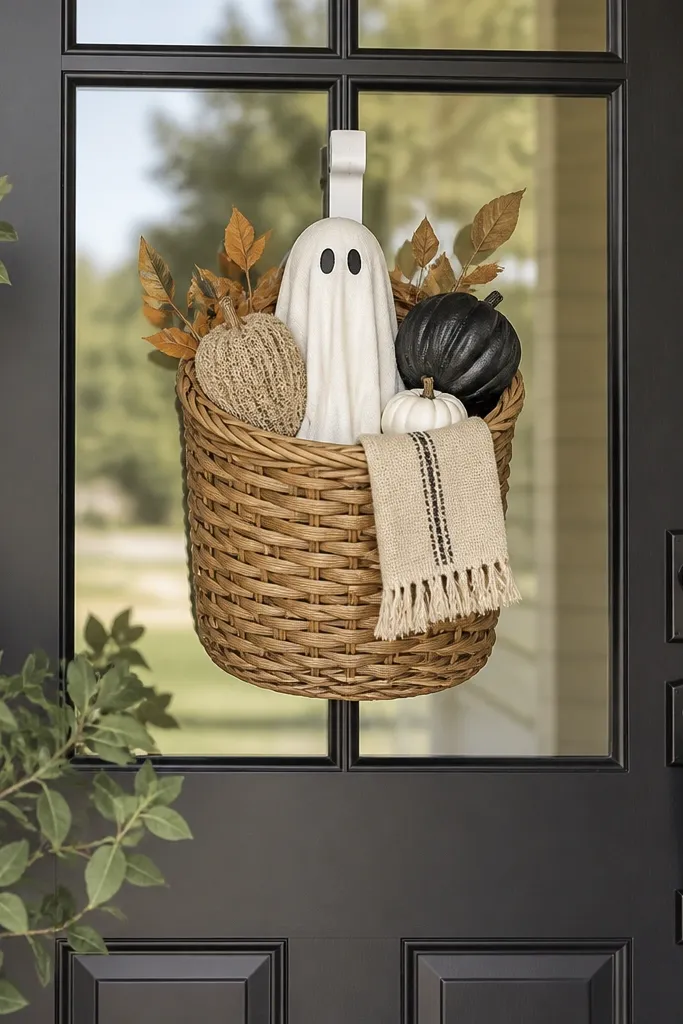 Removable no drill boo basket ideas