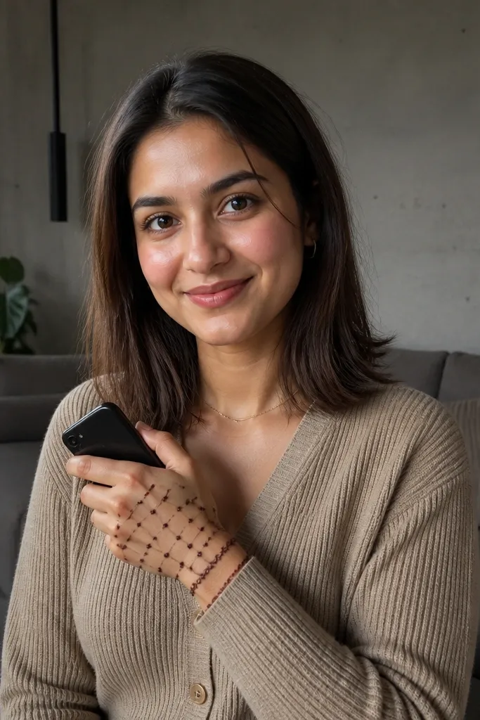A dotted grid bridge across the back of the hand with a border line at the wrist