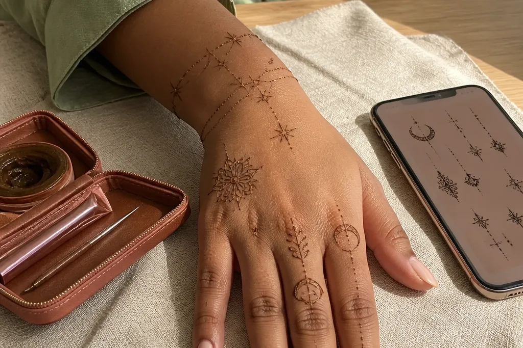 Renter-Friendly Simple Mehndi Designs to Copy
