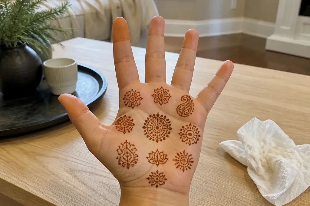 Renter-Friendly Simple Mehndi Designs Without the Mess