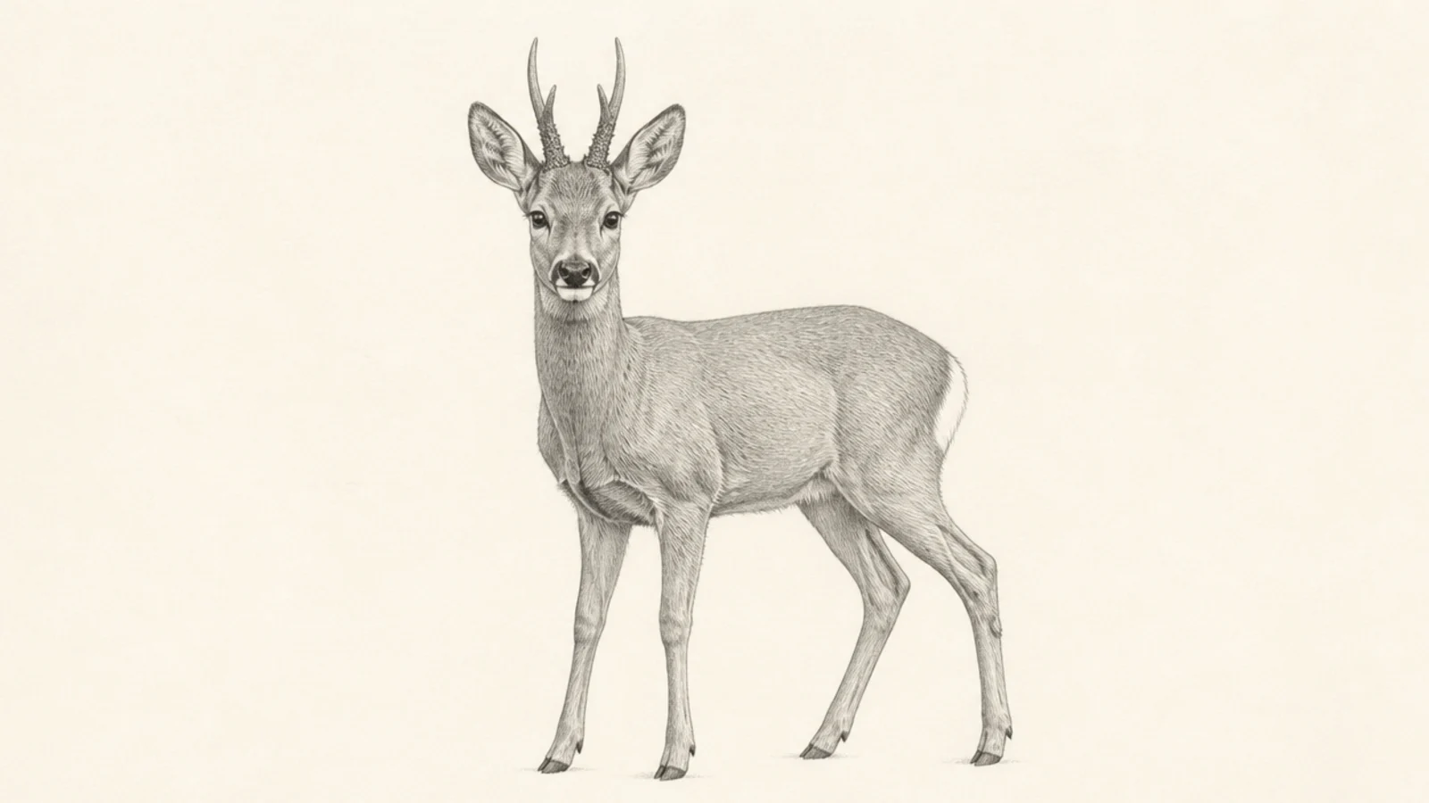 15 Beautiful Roe Deer Drawings to Sketch
