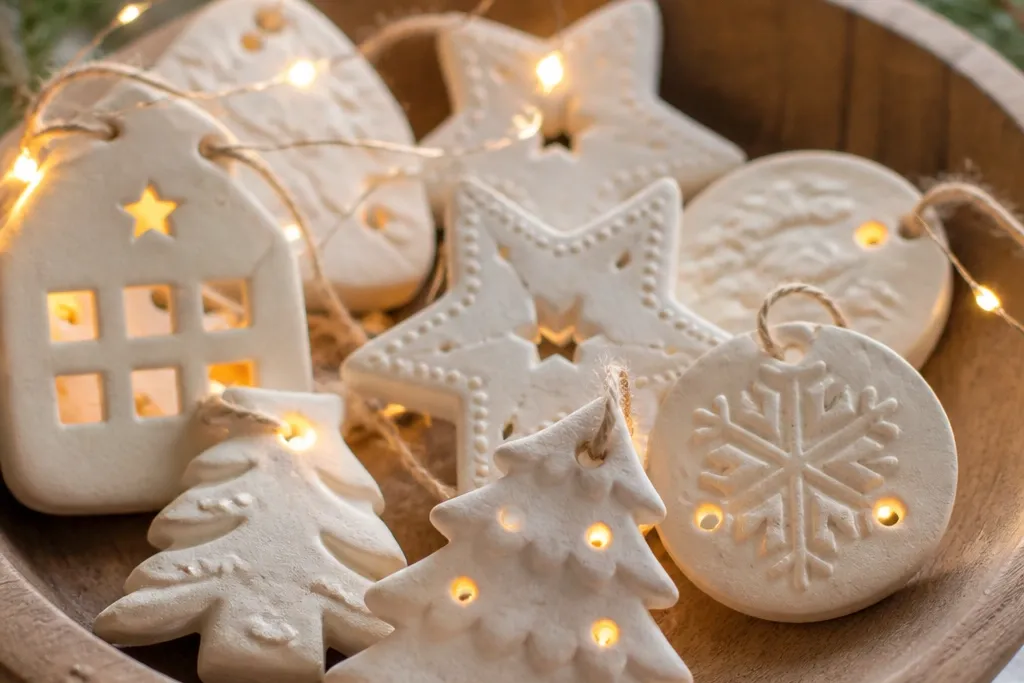 Salt Dough Ornaments With Lights