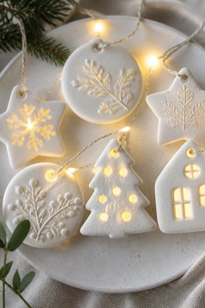 Salt Dough Ornaments With Lights
