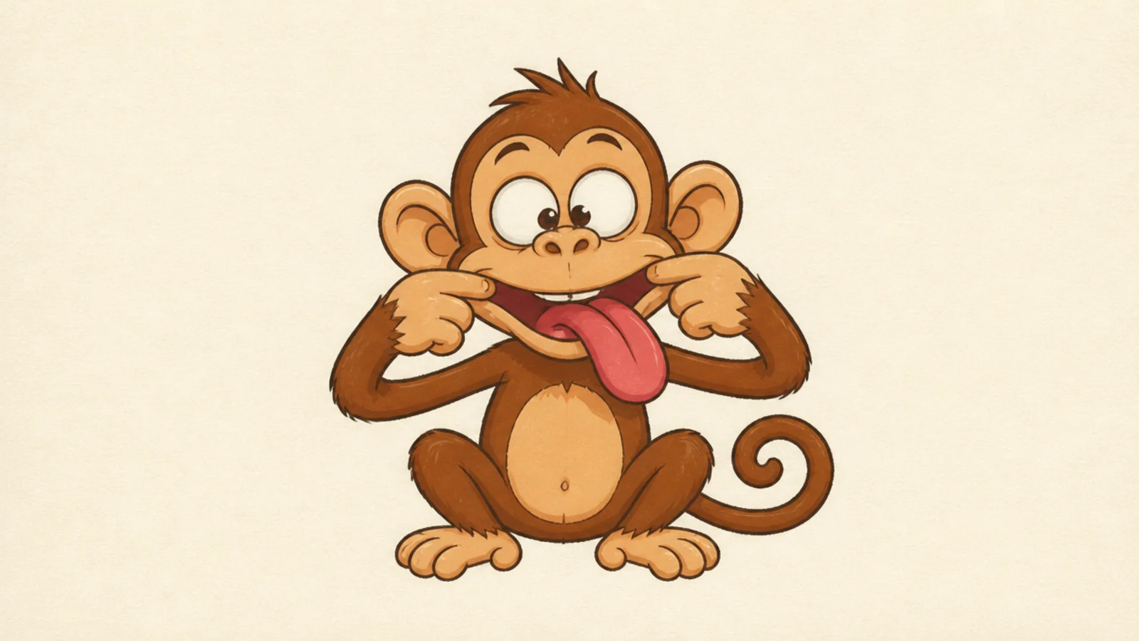 25 Silly Monkey Drawings That Make You Smile