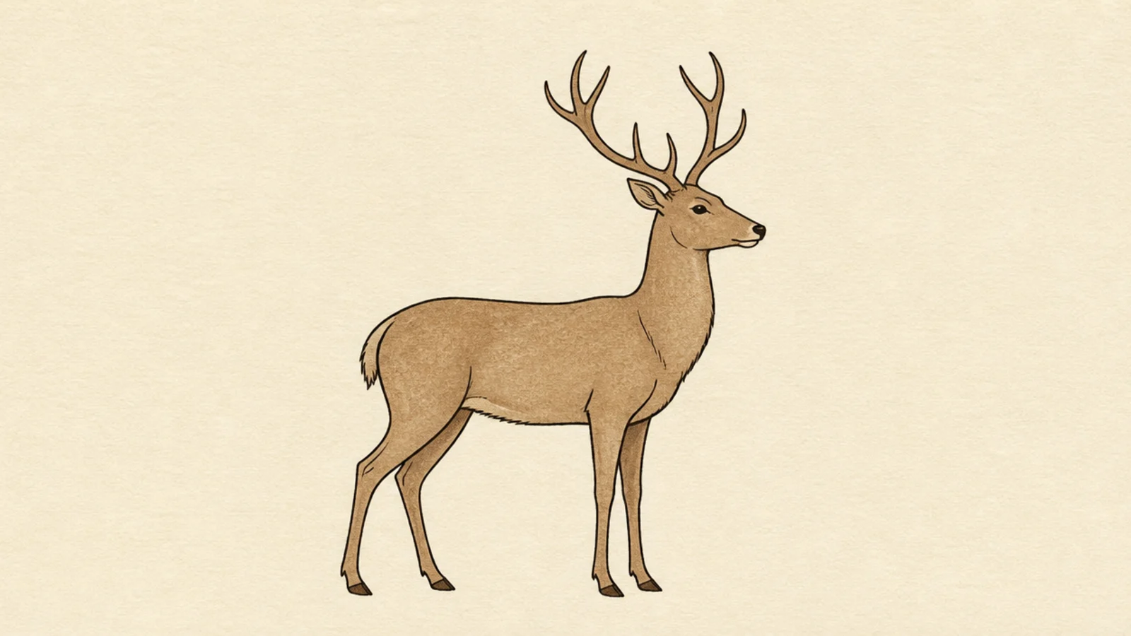 25 Simple Deer Drawings Anyone Can Master