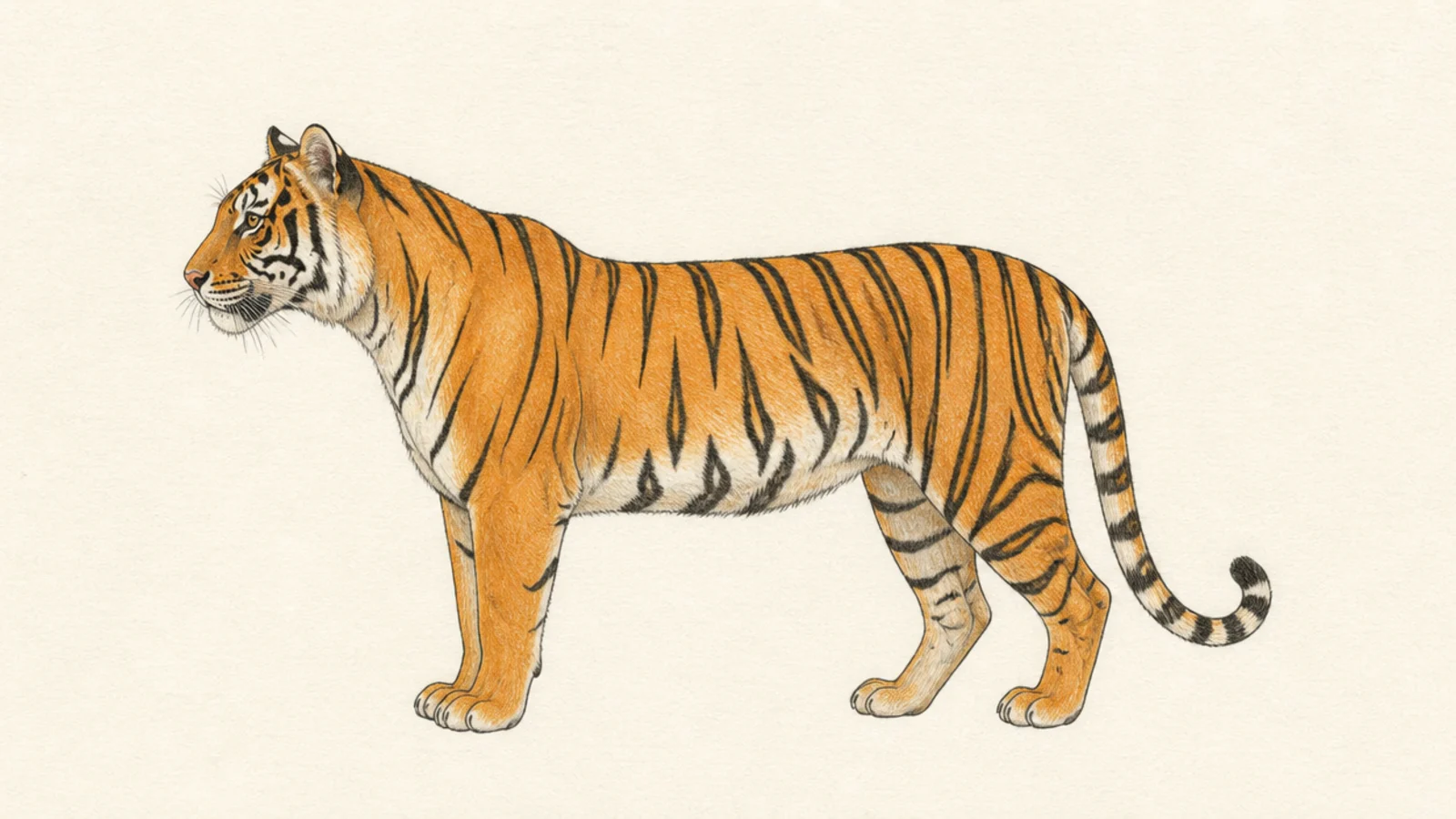 25 Simple Tiger Drawings Anyone Can Master