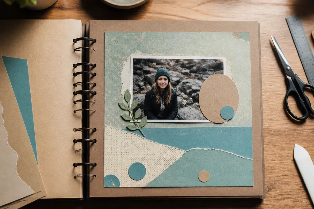 Small-Space Cute Scrapbook Ideas