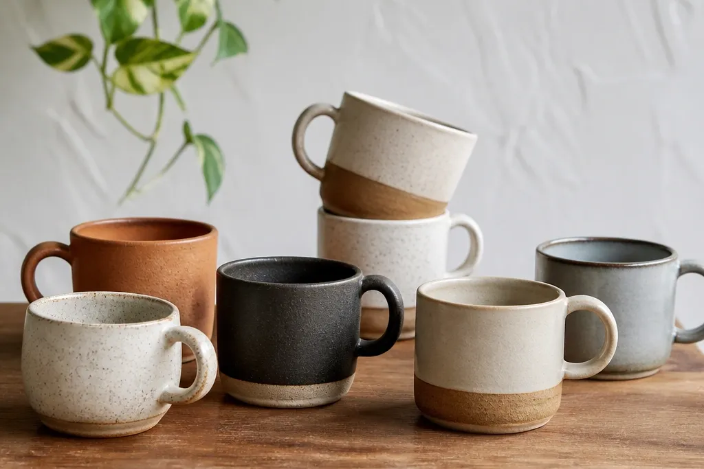 Small-space handmade mug designs