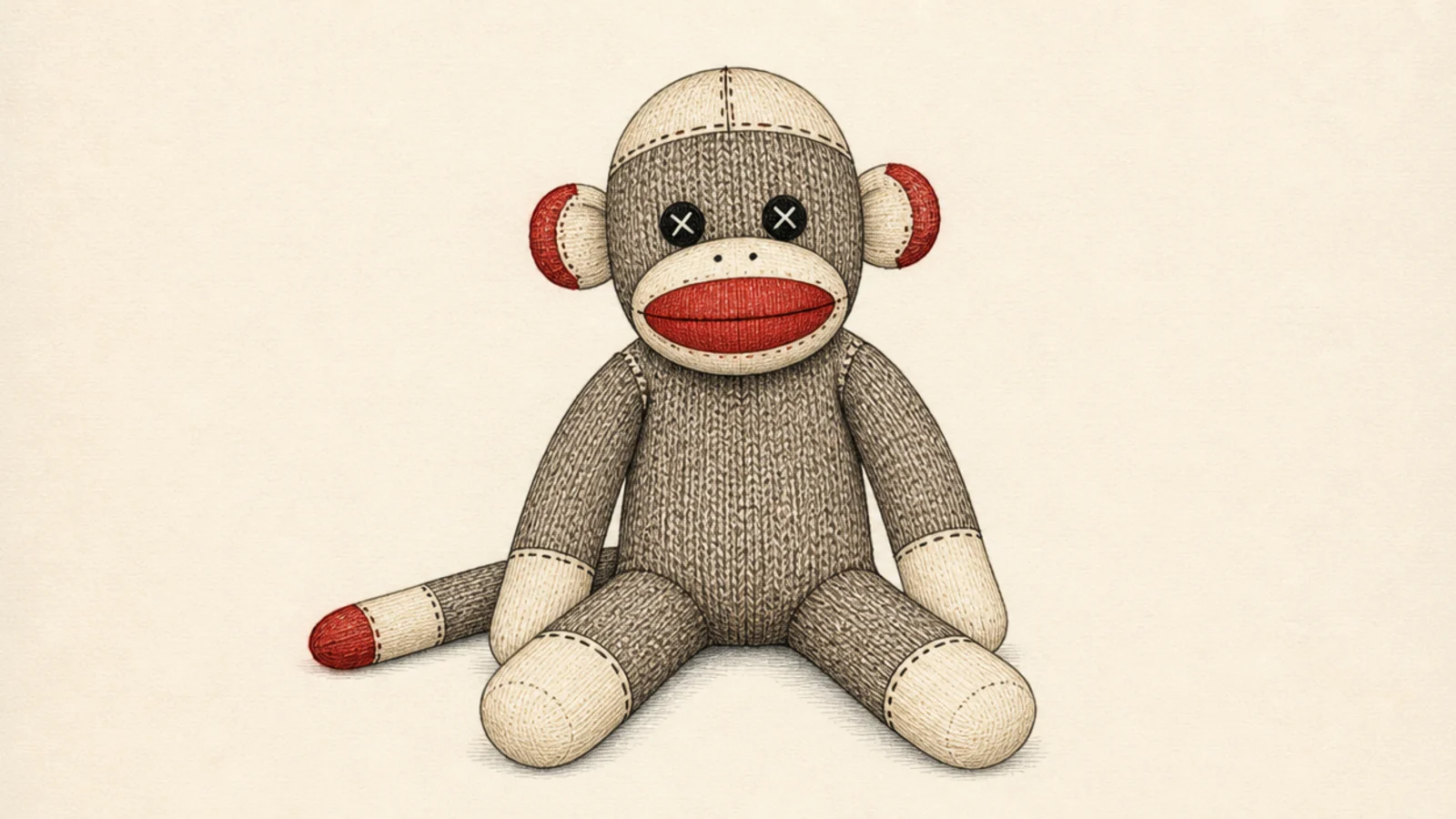 15 Cozy Sock Monkey Drawings to Try