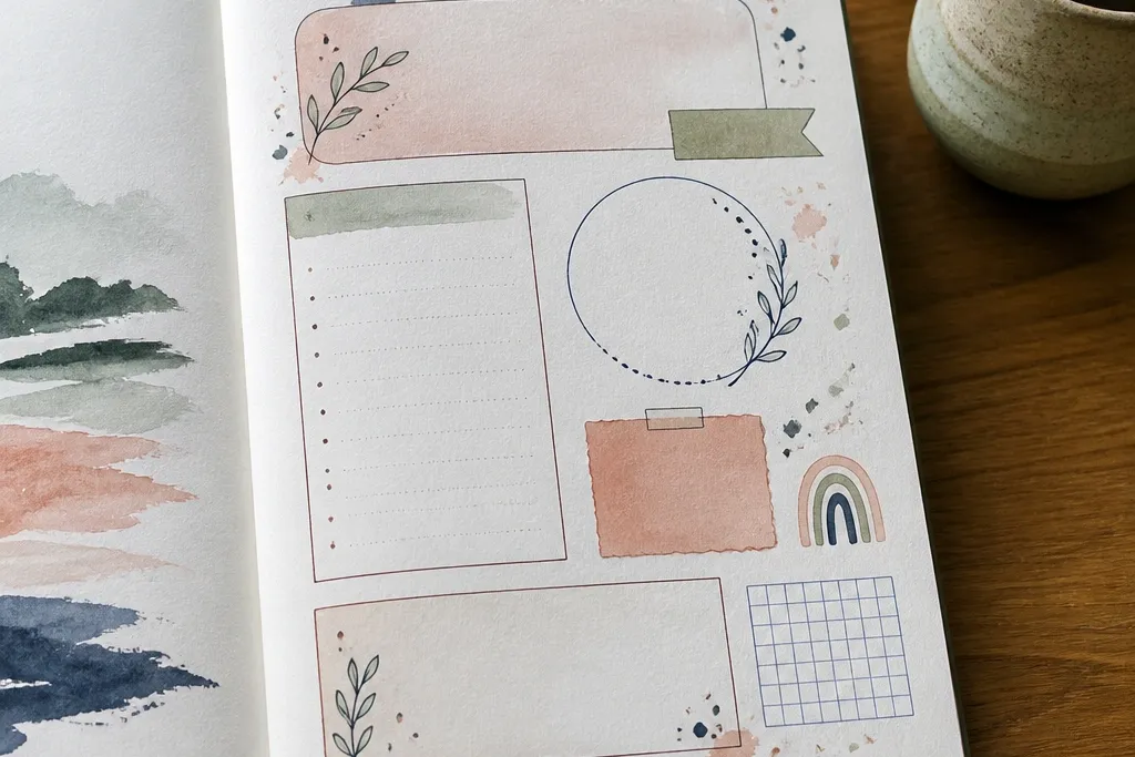 15 Steps to a Creative First Page Journal