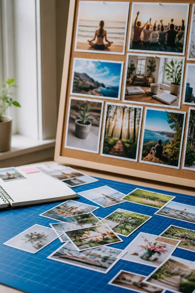 Quick and Easy Vision Board Collage Steps