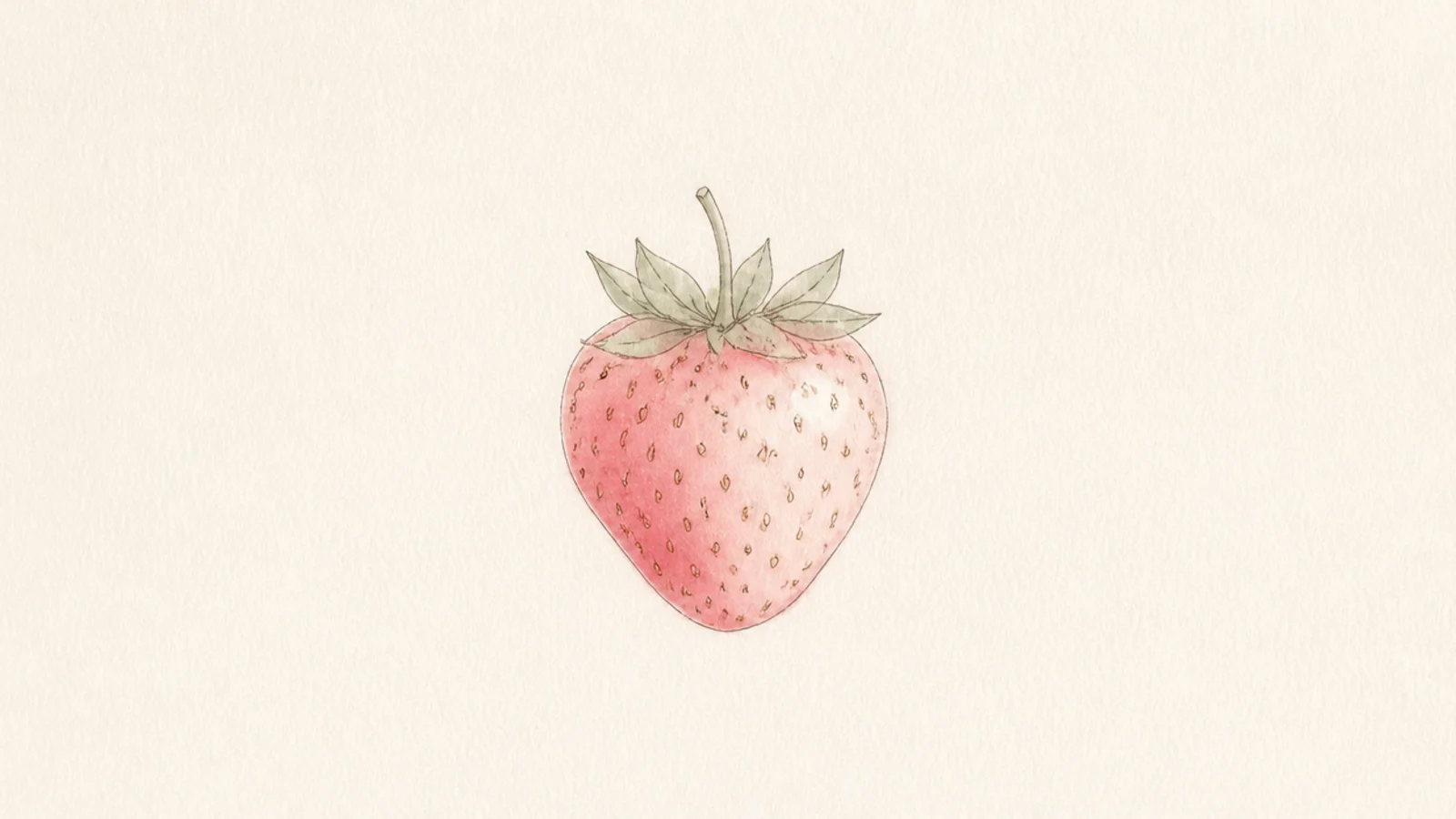 20 Aesthetic Strawberry Drawings for Your Journal