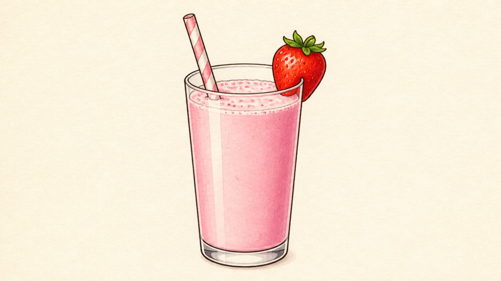 15 Cute Strawberry Milk Drawings to Sketch