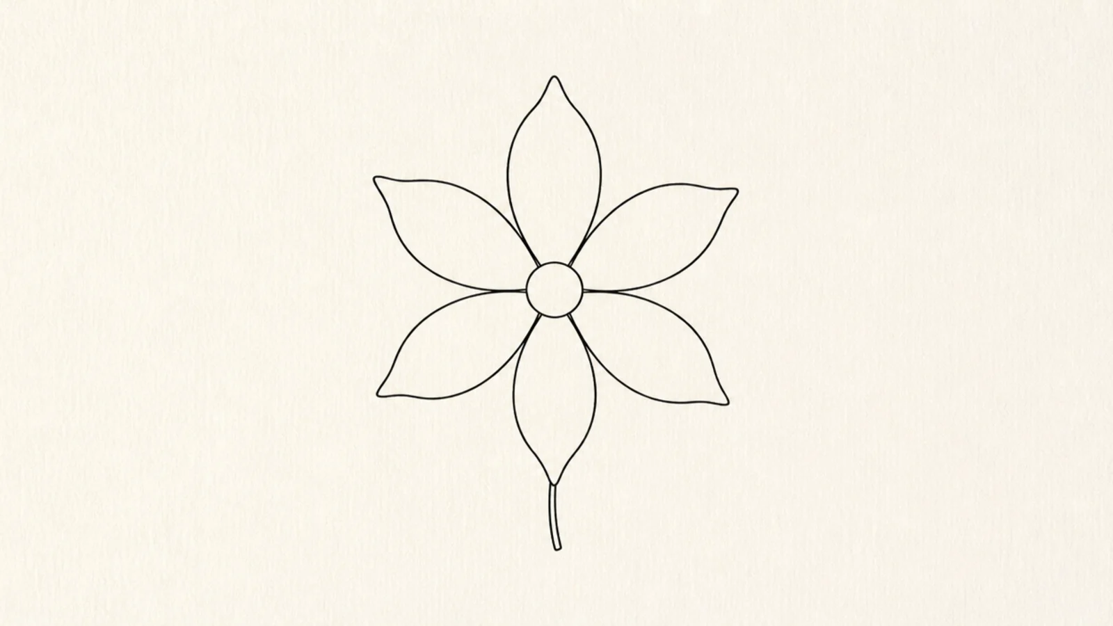 A sunflower reduced to just five or six petals