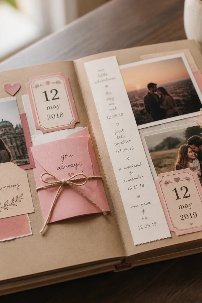 Themed Relationship Scrapbook Ideas