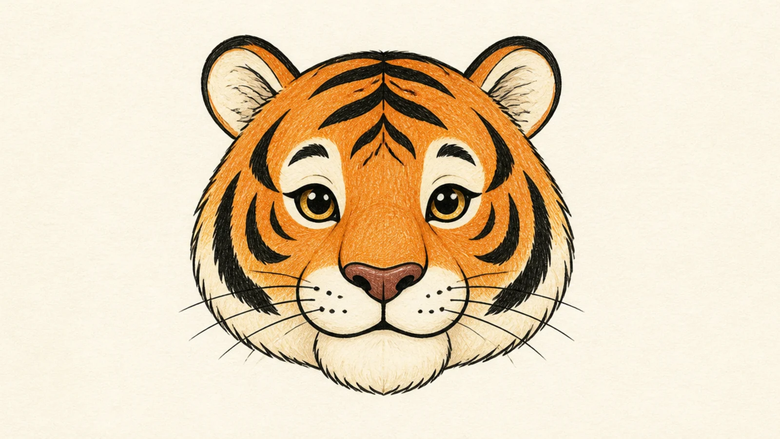 25 Easy Tiger Drawings for Total Beginners