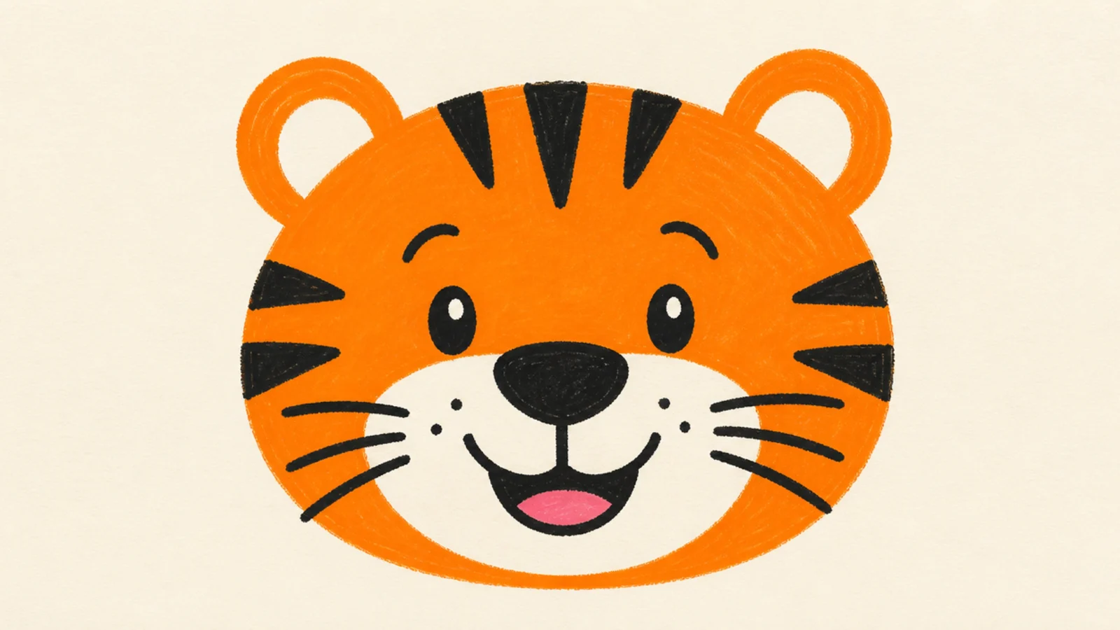 20 Easy Tiger Drawings for Kids to Try