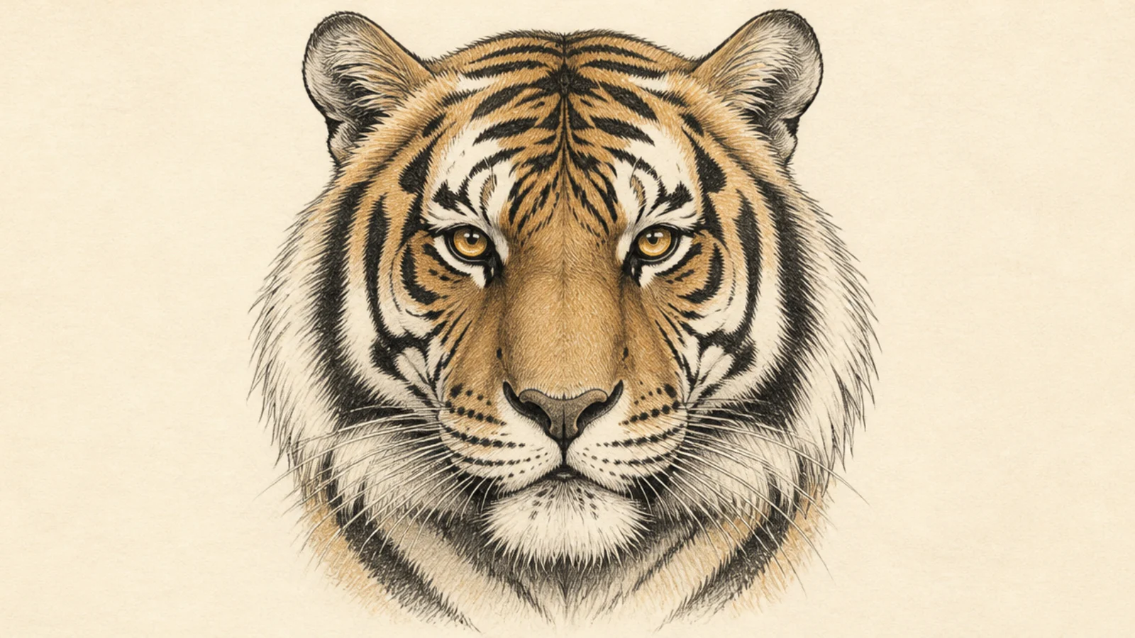 25 Stunning Tiger Face Drawings to Try