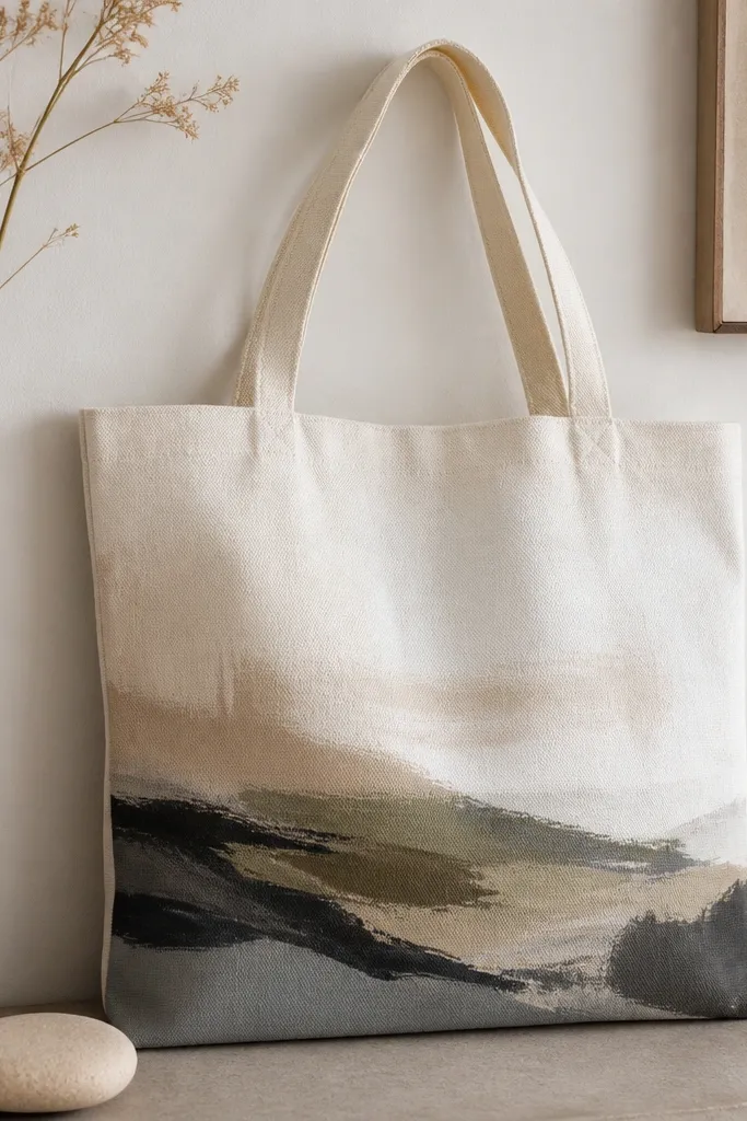 Aesthetic tote bag painting ideas that look expensive