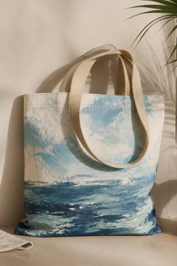 Summer year-round tote bag painting ideas