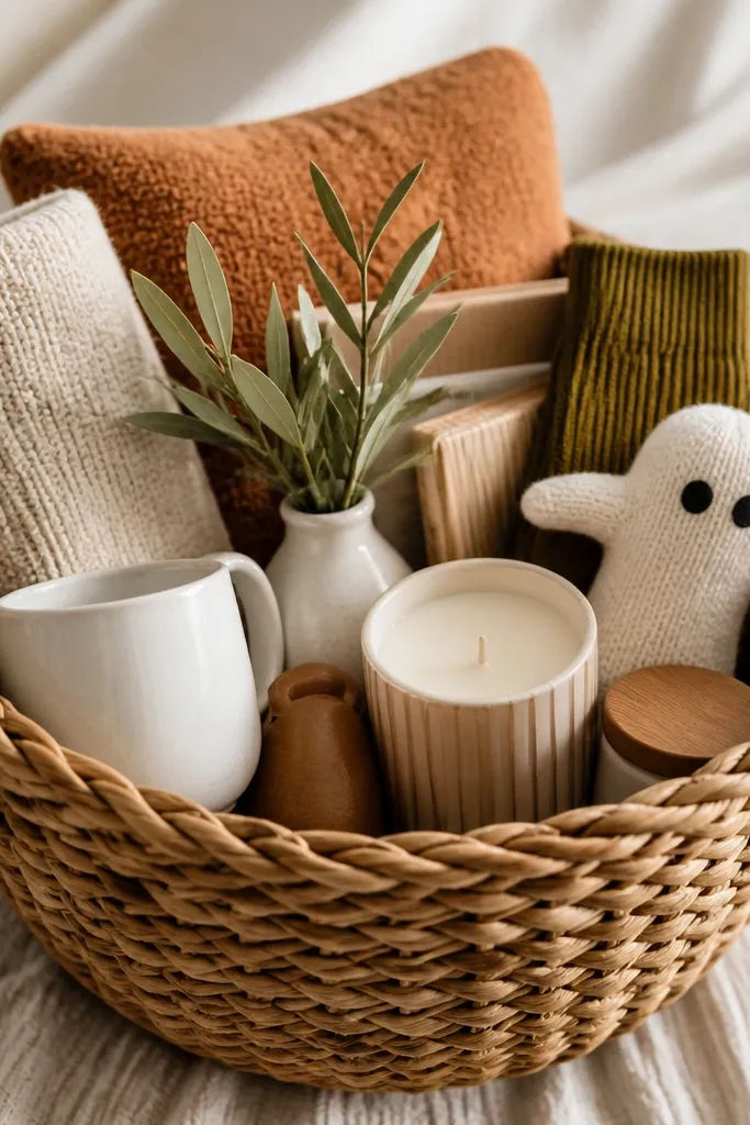 Year round boo basket ideas