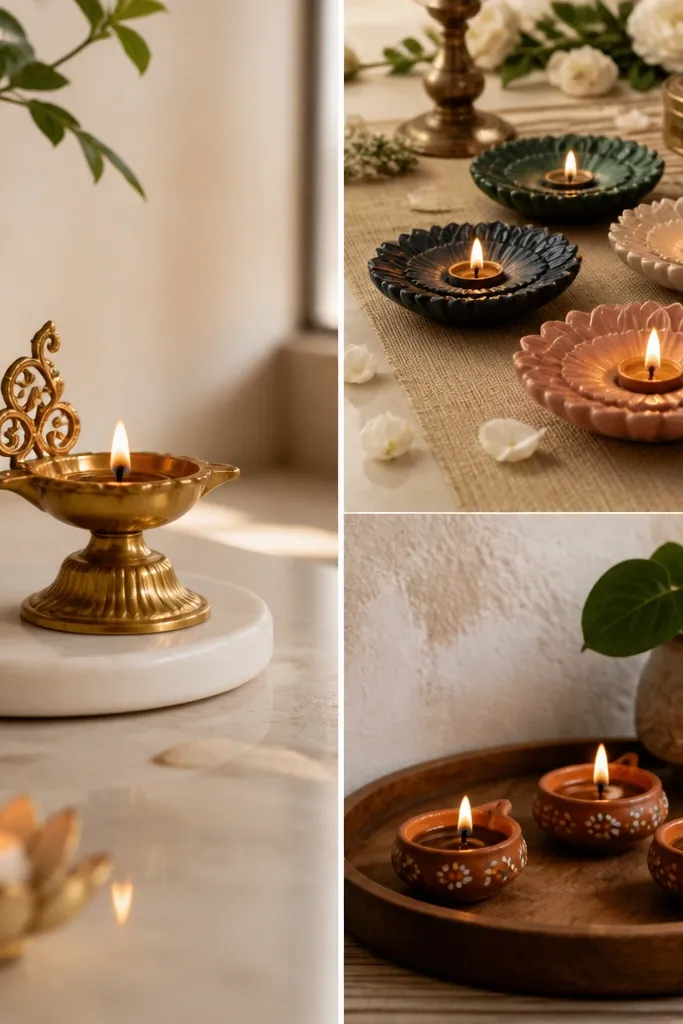 Year Round Diya Decoration Ideas for Home