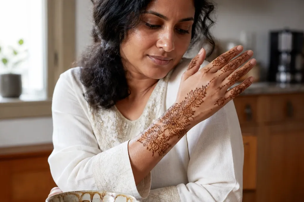Year-Round Full Back Hand Mehndi Designs