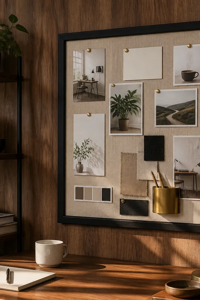 Warm walnut woodgrain pattern with a medium brown tone